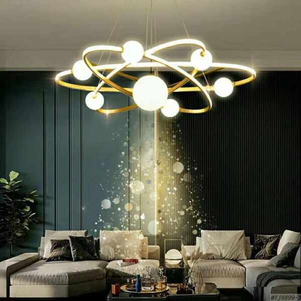 Circular Hanging Lighting-043