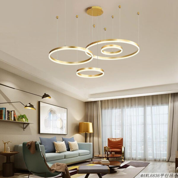 Circular Hanging Lighting-084